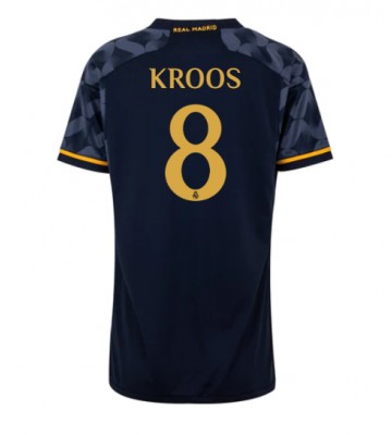 Real Madrid Toni Kroos #8 Koszulka Wyjazdowych Kobiety 2023-24 Krótki Rękaw